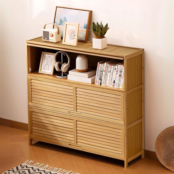 001 Wooden Clothing Rack 01 - Image 2