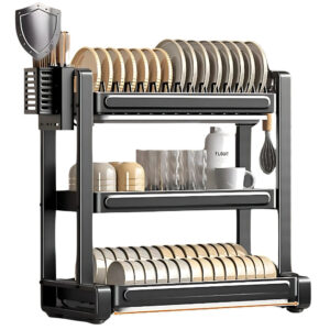 093 3 Layer Dish Drying Rack