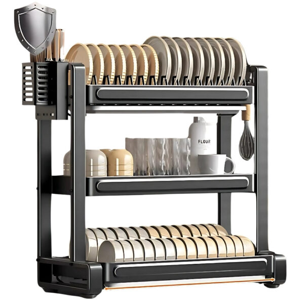 093 3 Layer Dish Drying Rack