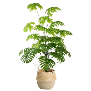 101 Monstera Lush Faux Plant Decor 06 (100cm)