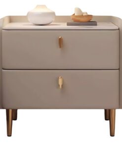 024 Premium Marble Bedside Table