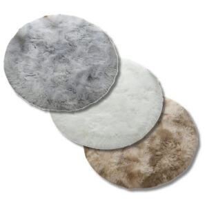 027 Fluffy Round Carpet