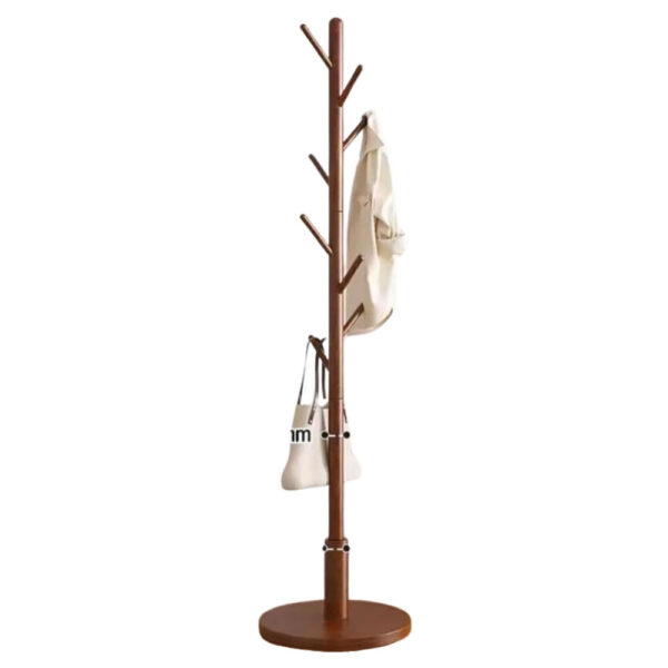 076 Wooden Coat Rack