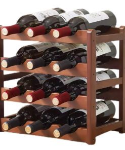 077 12 Slots Bottle Storage Rack