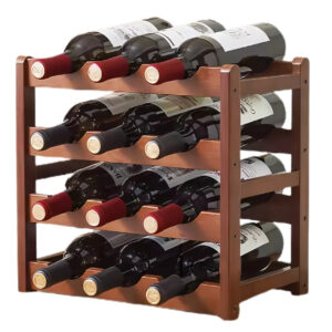 077 12 Slots Bottle Storage Rack