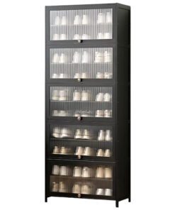 088 Modern Shoe Rack Cabinet 01