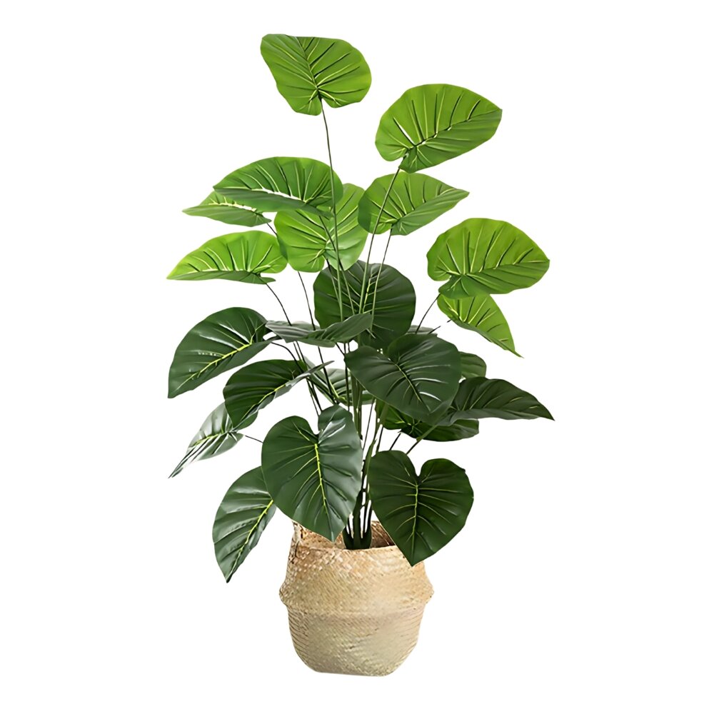 135 Alocasia Faux Plant Decor 07 (100cm)