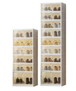 137 Double Row Shoe Cabinet – 6-Tier & 9-Tier