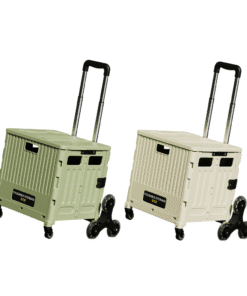 138 Foldable Trolley w/ Climbing Wheels